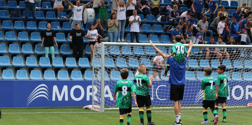 Genç futbol takımı Copa Andorra turnuvasında gol sevinci yaşıyor