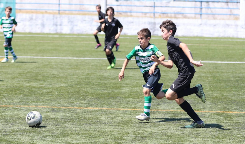Молодые игроки в черно-зеленой форме на турнире Miranda Cup