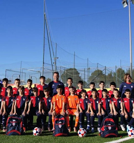 Equipe de futebol juvenil no torneio Ischia Cup Memorial Carmine Silvitelli